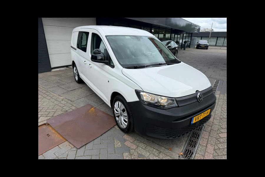 Volkswagen Caddy Cargo Maxi 1.5 TGI AIRCO I PDC I MULTIMEDIA I 1e EIGENAAR I COMLETE ONDERHOUDSHISTORIE I RIJDEN O GROEN GAS = CO2 NEUTRAAL!
