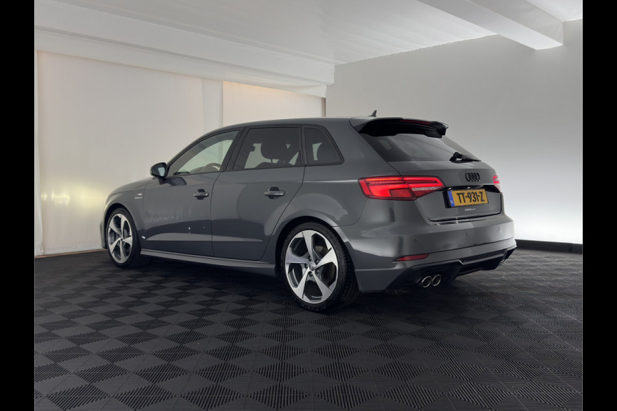 Audi A3 Sportback 1.5 TFSI CoD Sport S-Line Edition Black Optic Package Aut. *LEATHER-FABRIC | FULL-LED | SPORTSEATS | NAVI-FULLMAP | PRIVACY-GLASS | ECC | PDC | CRUISE | 18''ALU*