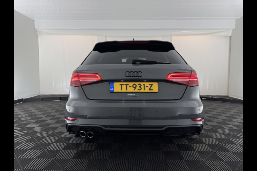 Audi A3 Sportback 1.5 TFSI CoD Sport S-Line Edition Black Optic Package Aut. *LEATHER-FABRIC | FULL-LED | SPORTSEATS | NAVI-FULLMAP | PRIVACY-GLASS | ECC | PDC | CRUISE | 18''ALU*