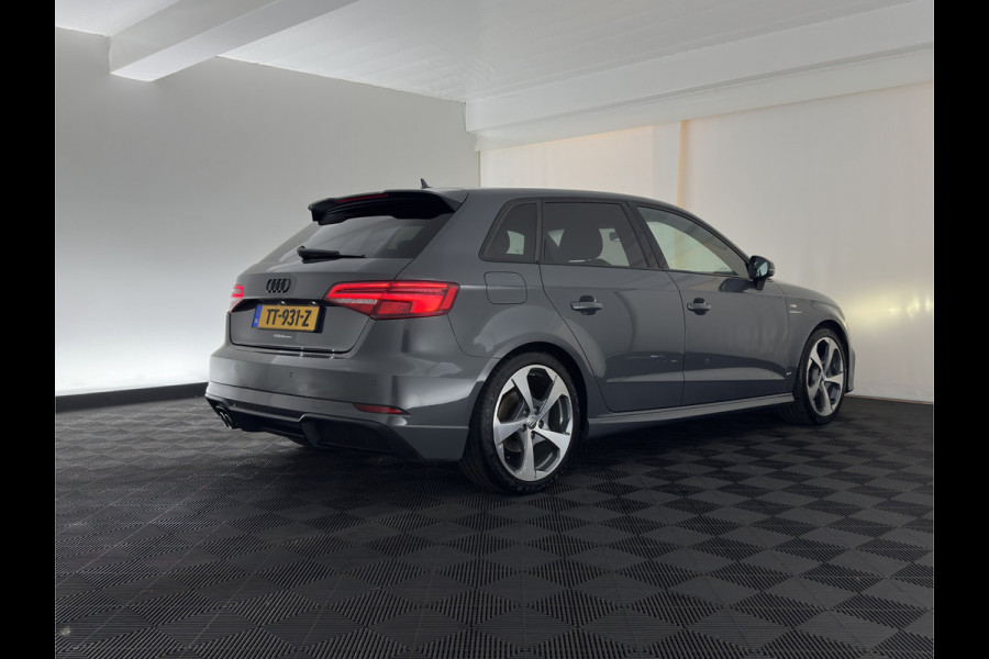 Audi A3 Sportback 1.5 TFSI CoD Sport S-Line Edition Black Optic Package Aut. *LEATHER-FABRIC | FULL-LED | SPORTSEATS | NAVI-FULLMAP | PRIVACY-GLASS | ECC | PDC | CRUISE | 18''ALU*