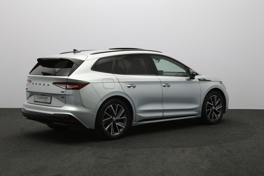 Škoda ENYAQ iV 60 180 PK Sportline, SOH 89 %, Panoramadak, Carplay, Camera, Keyless