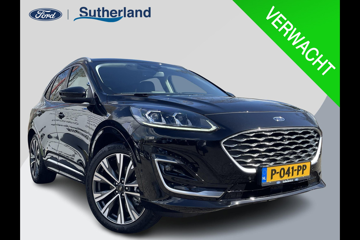 Ford Kuga 2.5 PHEV Vignale 225pk | Wegklapbare Trekhaak | Adaptieve Cruise | Head up Display | Winterpack | Full Leder