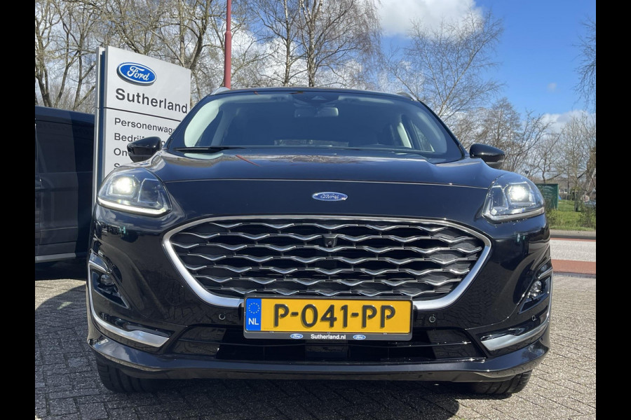 Ford Kuga 2.5 PHEV Vignale 225pk | Wegklapbare Trekhaak | Adaptieve Cruise | Head up Display | Winterpack | Full Leder