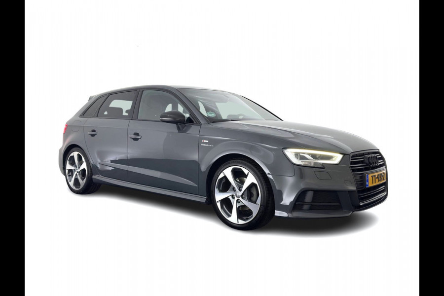 Audi A3 Sportback 1.5 TFSI CoD Sport S-Line Edition Black Optic Package Aut. *LEATHER-FABRIC | FULL-LED | SPORTSEATS | NAVI-FULLMAP | PRIVACY-GLASS | ECC | PDC | CRUISE | 18''ALU*