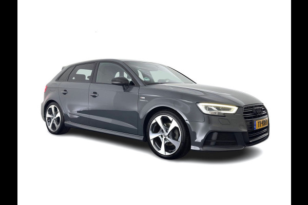 Audi A3 Sportback 1.5 TFSI CoD Sport S-Line Edition Black Optic Package Aut. *LEATHER-FABRIC | FULL-LED | SPORTSEATS | NAVI-FULLMAP | PRIVACY-GLASS | ECC | PDC | CRUISE | 18''ALU*