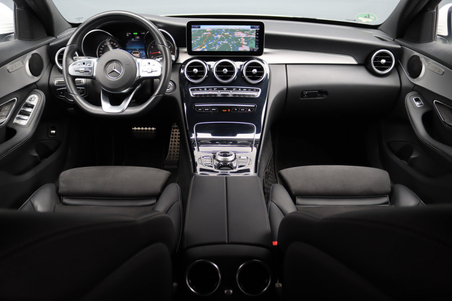 Mercedes-Benz C-Klasse Estate 200 Business Solution AMG | Standkachel | Trekhaak | Camera | Stoelverwarming | Zitcomfortpakket | High Perf. LED | Cruise Control |