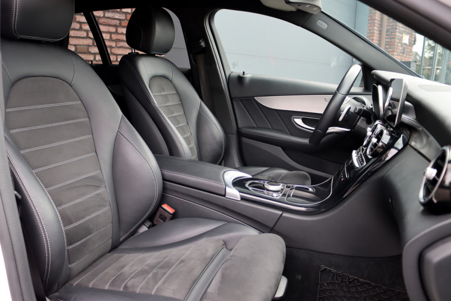 Mercedes-Benz C-Klasse Estate 200 Business Solution AMG | Standkachel | Trekhaak | Camera | Stoelverwarming | Zitcomfortpakket | High Perf. LED | Cruise Control |