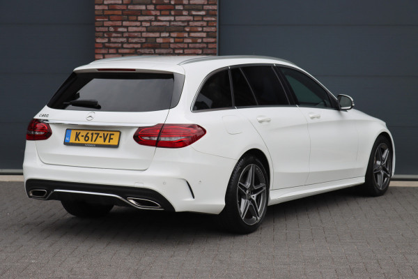 Mercedes-Benz C-Klasse Estate 200 Business Solution AMG | Standkachel | Trekhaak | Camera | Stoelverwarming | Zitcomfortpakket | High Perf. LED | Cruise Control |
