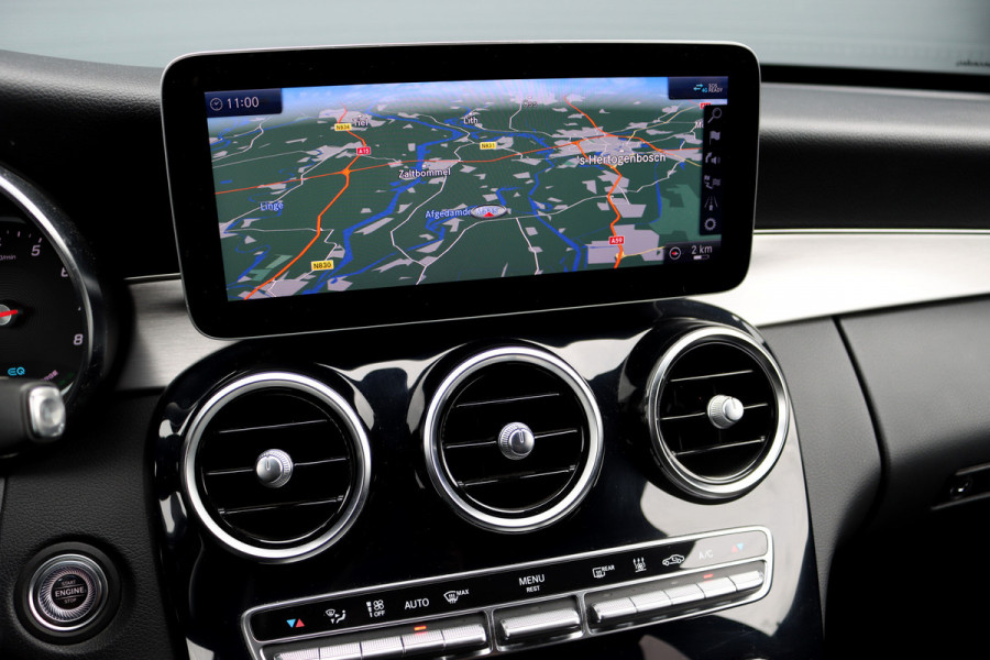 Mercedes-Benz C-Klasse Estate 200 Business Solution AMG | Standkachel | Trekhaak | Camera | Stoelverwarming | Zitcomfortpakket | High Perf. LED | Cruise Control |