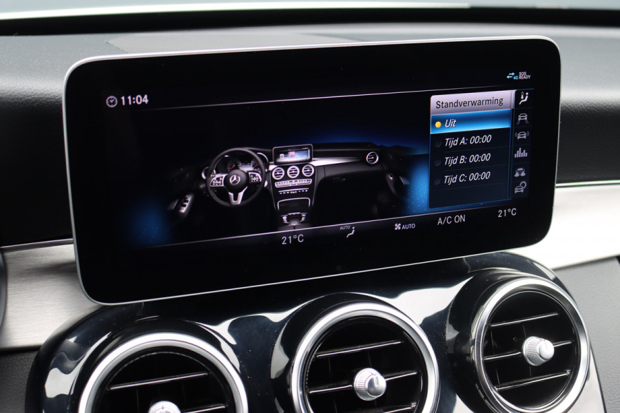 Mercedes-Benz C-Klasse Estate 200 Business Solution AMG | Standkachel | Trekhaak | Camera | Stoelverwarming | Zitcomfortpakket | High Perf. LED | Cruise Control |