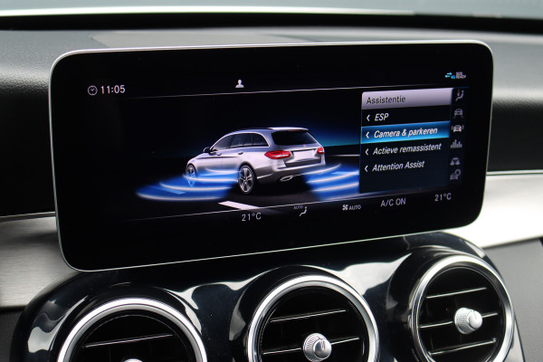 Mercedes-Benz C-Klasse Estate 200 Business Solution AMG | Standkachel | Trekhaak | Camera | Stoelverwarming | Zitcomfortpakket | High Perf. LED | Cruise Control |