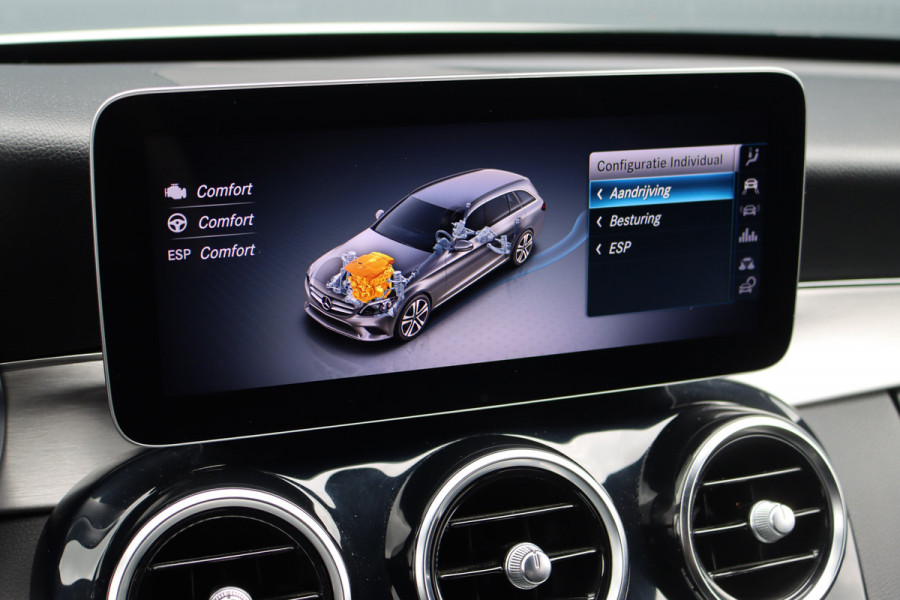 Mercedes-Benz C-Klasse Estate 200 Business Solution AMG | Standkachel | Trekhaak | Camera | Stoelverwarming | Zitcomfortpakket | High Perf. LED | Cruise Control |