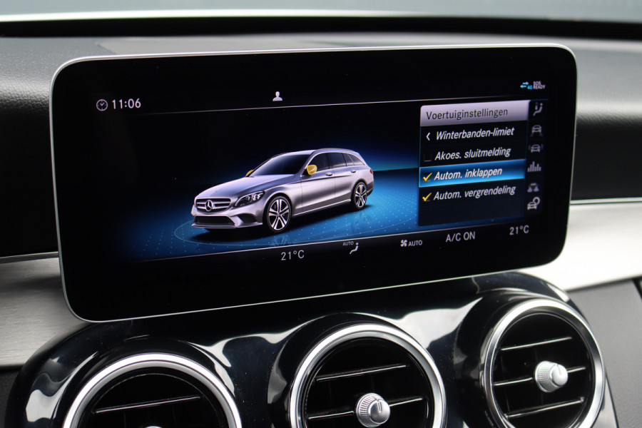 Mercedes-Benz C-Klasse Estate 200 Business Solution AMG | Standkachel | Trekhaak | Camera | Stoelverwarming | Zitcomfortpakket | High Perf. LED | Cruise Control |