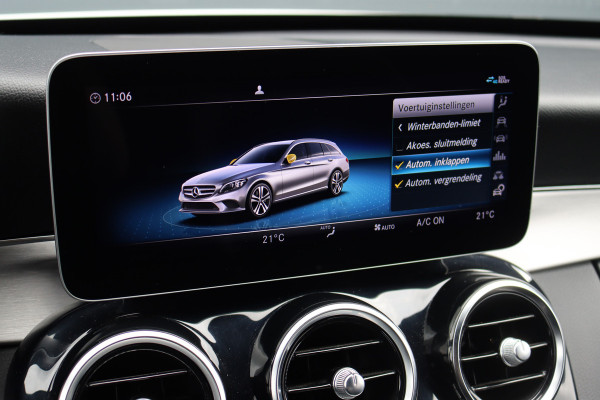Mercedes-Benz C-Klasse Estate 200 Business Solution AMG | Standkachel | Trekhaak | Camera | Stoelverwarming | Zitcomfortpakket | High Perf. LED | Cruise Control |