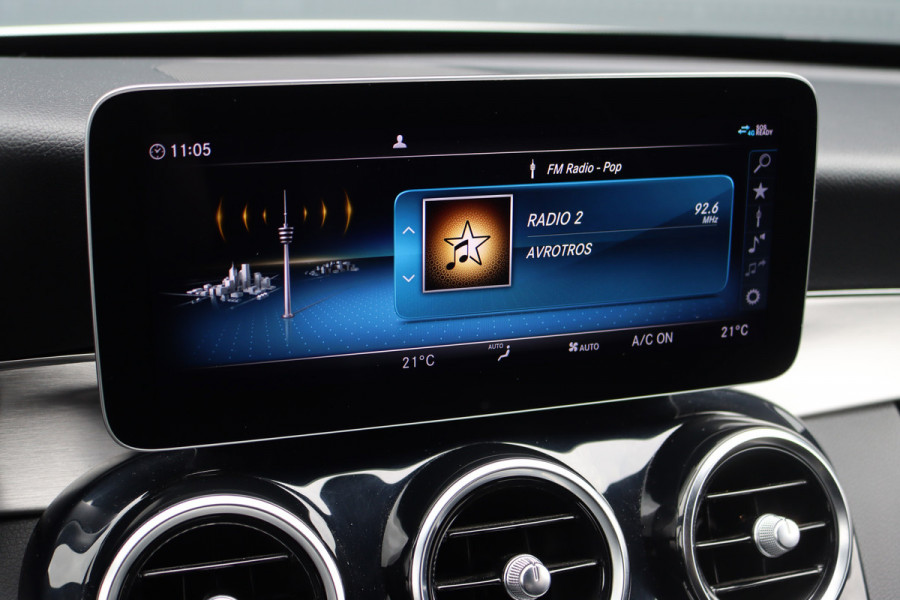 Mercedes-Benz C-Klasse Estate 200 Business Solution AMG | Standkachel | Trekhaak | Camera | Stoelverwarming | Zitcomfortpakket | High Perf. LED | Cruise Control |