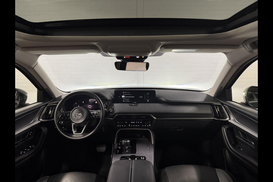 Mazda CX-60 2.5 e-SkyActiv PHEV Homura Open dak | Adapt. cruise control | Stoelventilatie | Stuur-/Stoelverwarming | 360 camera | Head-up display | Bose sound