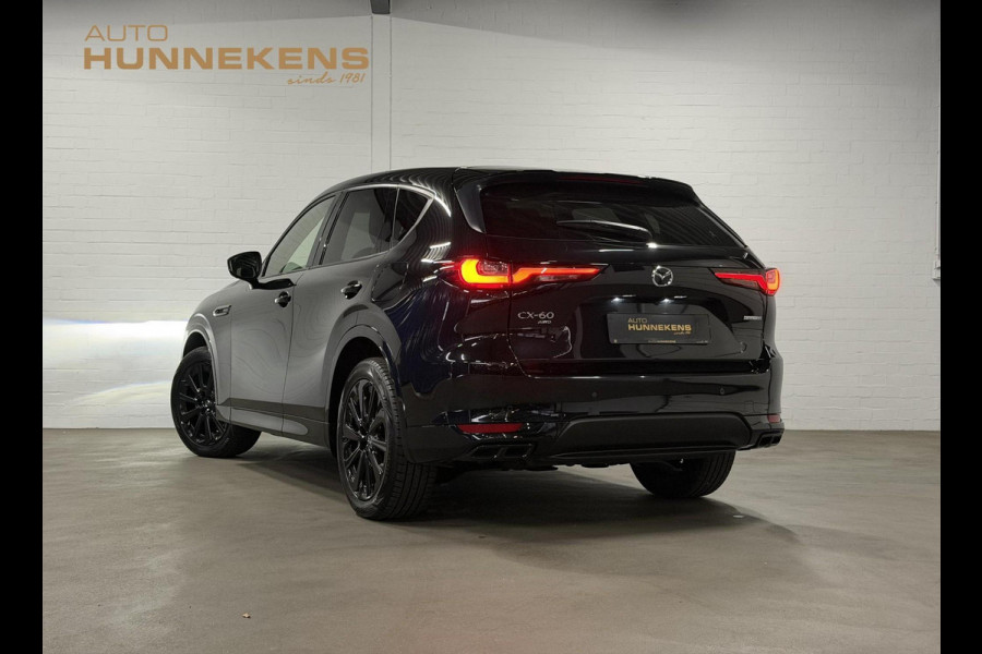Mazda CX-60 2.5 e-SkyActiv PHEV Homura Open dak | Adapt. cruise control | Stoelventilatie | Stuur-/Stoelverwarming | 360 camera | Head-up display | Bose sound