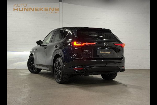 Mazda CX-60 2.5 e-SkyActiv PHEV Homura Open dak | Adapt. cruise control | Stoelventilatie | Stuur-/Stoelverwarming | 360 camera | Head-up display | Bose sound