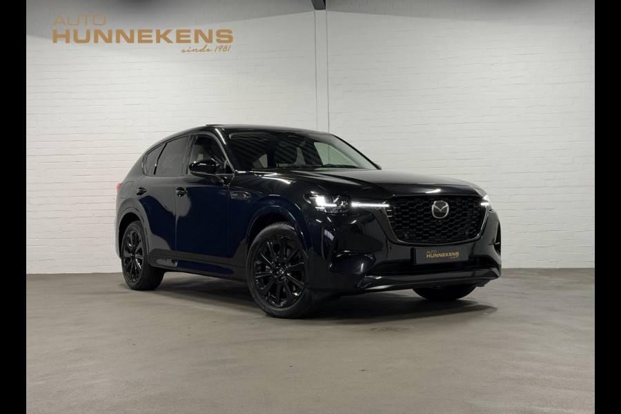 Mazda CX-60 2.5 e-SkyActiv PHEV Homura Open dak | Adapt. cruise control | Stoelventilatie | Stuur-/Stoelverwarming | 360 camera | Head-up display | Bose sound