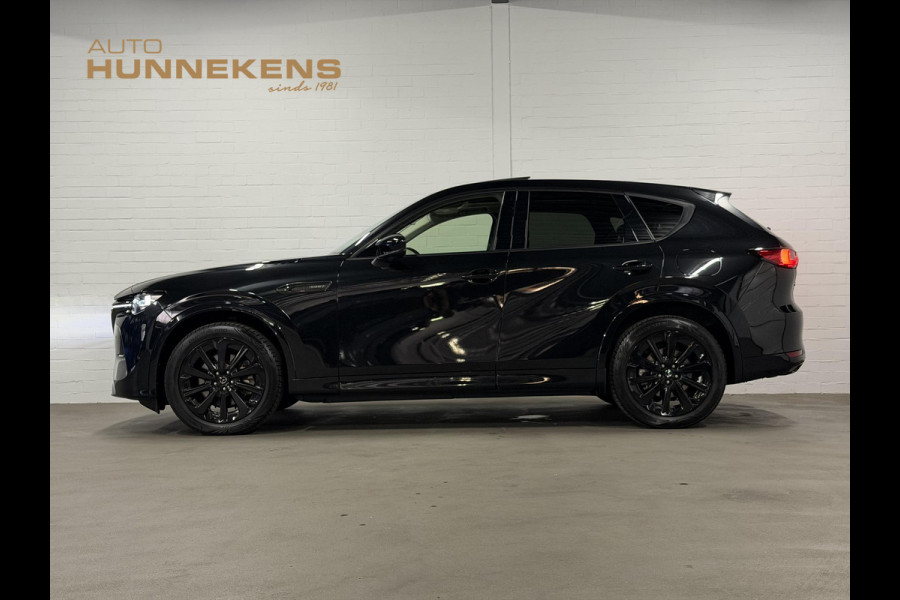 Mazda CX-60 2.5 e-SkyActiv PHEV Homura Open dak | Adapt. cruise control | Stoelventilatie | Stuur-/Stoelverwarming | 360 camera | Head-up display | Bose sound