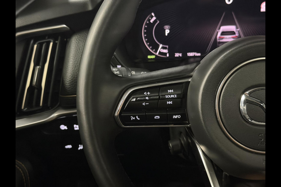 Mazda CX-60 2.5 e-SkyActiv PHEV Homura Open dak | Adapt. cruise control | Stoelventilatie | Stuur-/Stoelverwarming | 360 camera | Head-up display | Bose sound