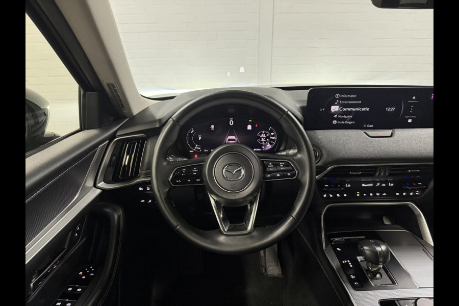 Mazda CX-60 2.5 e-SkyActiv PHEV Homura Open dak | Adapt. cruise control | Stoelventilatie | Stuur-/Stoelverwarming | 360 camera | Head-up display | Bose sound