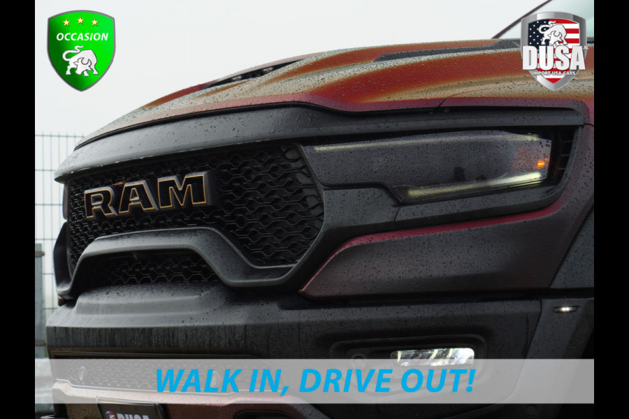 Dodge Ram 1500 | TRX | 6.2 V8 | 4x4 | Crew Cab | 22'' Fuel Wheels | Wrap Satin Solar Dawn | RAMbar | Flipcover | Nieuw binnen!