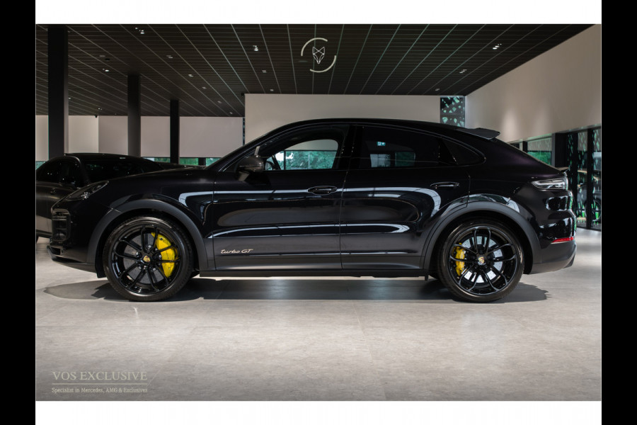 Porsche Cayenne Coupé 4.0 Turbo GT Carbon|Manufaktur|Ceramic|Burmester 3D|Stoelventilatie|18-voudig|Innodrive|Softclose|360°|Keyless|HUD|Approved t/m 06-08-2027|New service