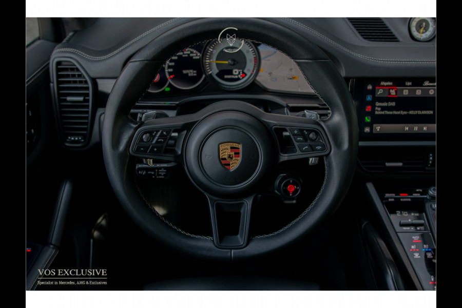 Porsche Cayenne Coupé 4.0 Turbo GT Carbon|Manufaktur|Ceramic|Burmester 3D|Stoelventilatie|18-voudig|Innodrive|Softclose|360°|Keyless|HUD|Approved t/m 06-08-2027|New service