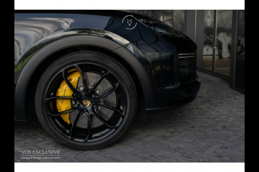 Porsche Cayenne Coupé 4.0 Turbo GT Carbon|Manufaktur|Ceramic|Burmester 3D|Stoelventilatie|18-voudig|Innodrive|Softclose|360°|Keyless|HUD|Approved t/m 06-08-2027|New service
