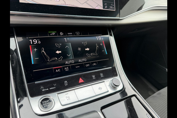 Audi Q7 55 TFSI e quattro Pro Line S Panoramadak Luchtvering 21 inch velgen Bang en Olufsen 3D Zwarte hemel Trekhaak Camera Sportstoelen Deels leder