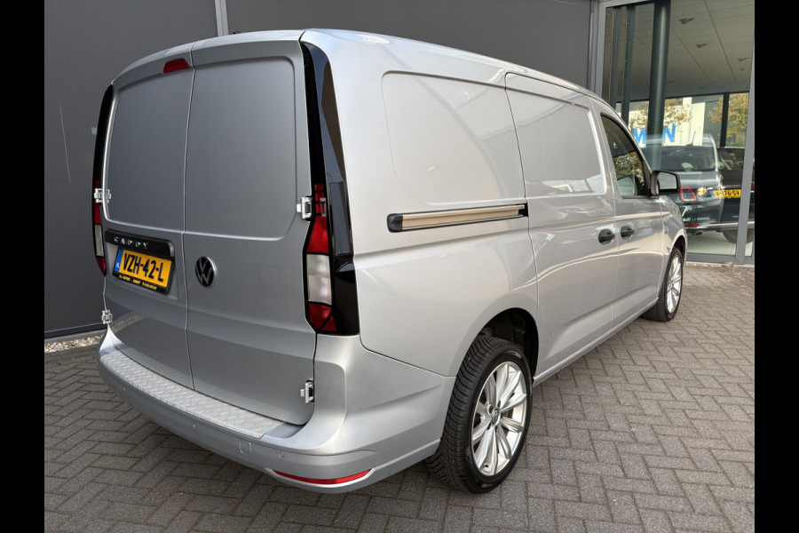 Volkswagen Caddy Cargo Maxi 2.0 TDI Comfort Airco - Apple carplay - Parkeersensor achter - Zijschuifdeur rechts - Tussenschot volledig - Zijwandbekleding laadruimte - Cruise control - Bluetooth - Start/stop systeem - Elektrische ramen - Stuur multifunctioneel - Regensensor