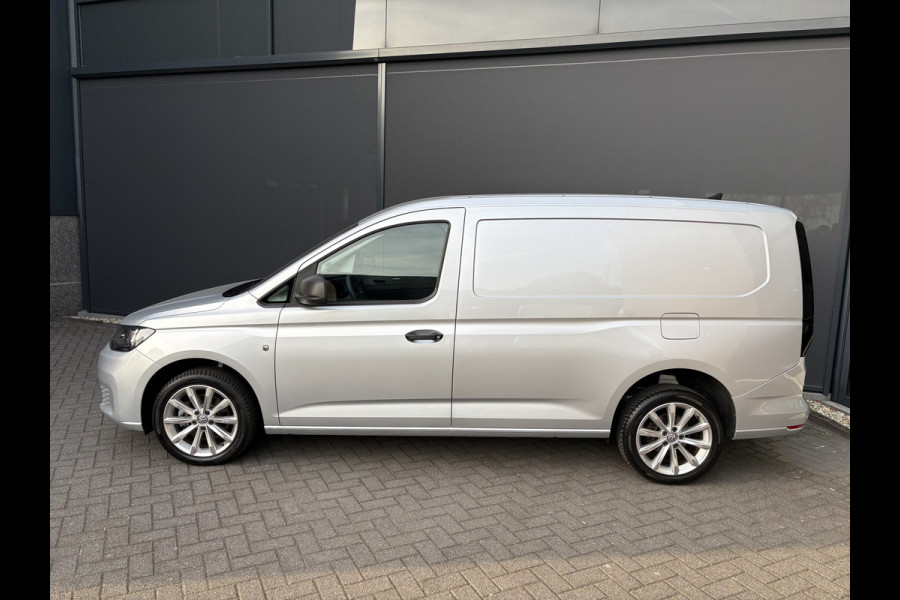 Volkswagen Caddy Cargo Maxi 2.0 TDI Comfort Airco - Apple carplay - Parkeersensor achter - Zijschuifdeur rechts - Tussenschot volledig - Zijwandbekleding laadruimte - Cruise control - Bluetooth - Start/stop systeem - Elektrische ramen - Stuur multifunctioneel - Regensensor
