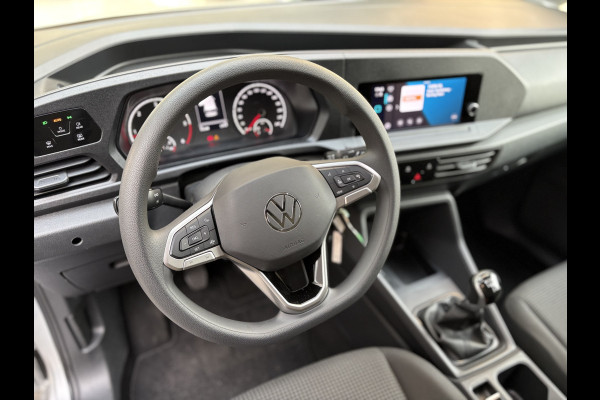 Volkswagen Caddy Cargo Maxi 2.0 TDI Comfort Airco - Apple carplay - Parkeersensor achter - Zijschuifdeur rechts - Tussenschot volledig - Zijwandbekleding laadruimte - Cruise control - Bluetooth - Start/stop systeem - Elektrische ramen - Stuur multifunctioneel - Regensensor