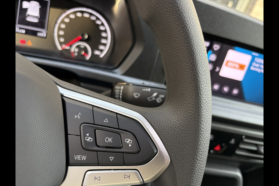 Volkswagen Caddy Cargo Maxi 2.0 TDI Comfort Airco - Apple carplay - Parkeersensor achter - Zijschuifdeur rechts - Tussenschot volledig - Zijwandbekleding laadruimte - Cruise control - Bluetooth - Start/stop systeem - Elektrische ramen - Stuur multifunctioneel - Regensensor