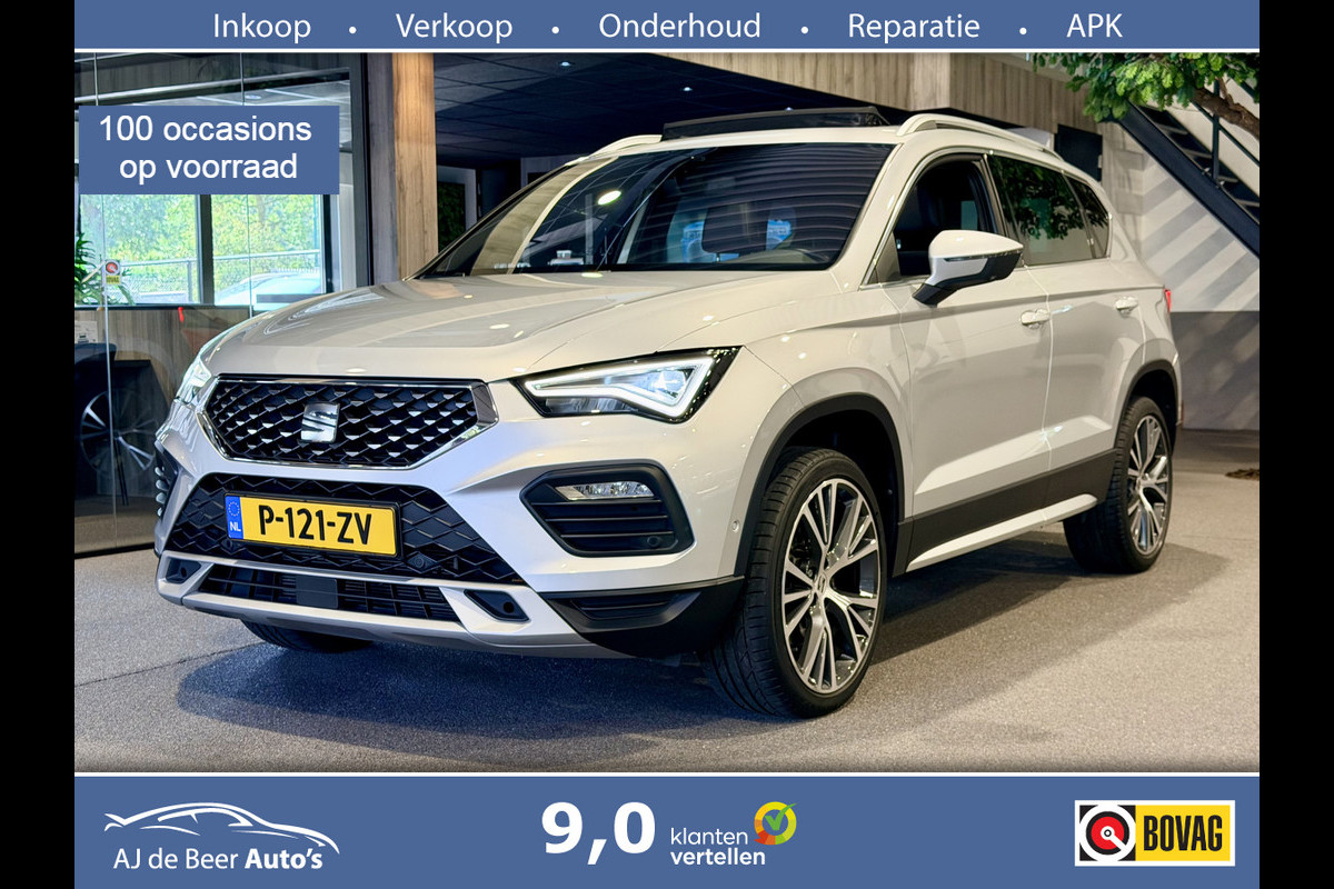 Seat Ateca 1.5 TSI Xperience Business Intense Panorama | 360 Camera | el. Trekhaak | Virtual | Stuur/Stoel verwarming