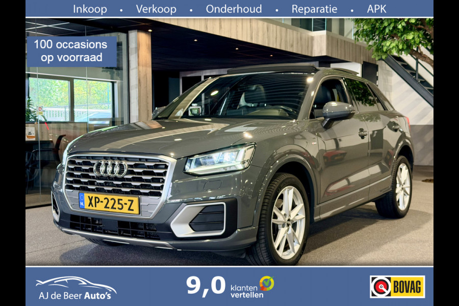 Audi Q2 1.4 TFSI CoD limited S-Line Panorama | Half leder | Navigatie | LED