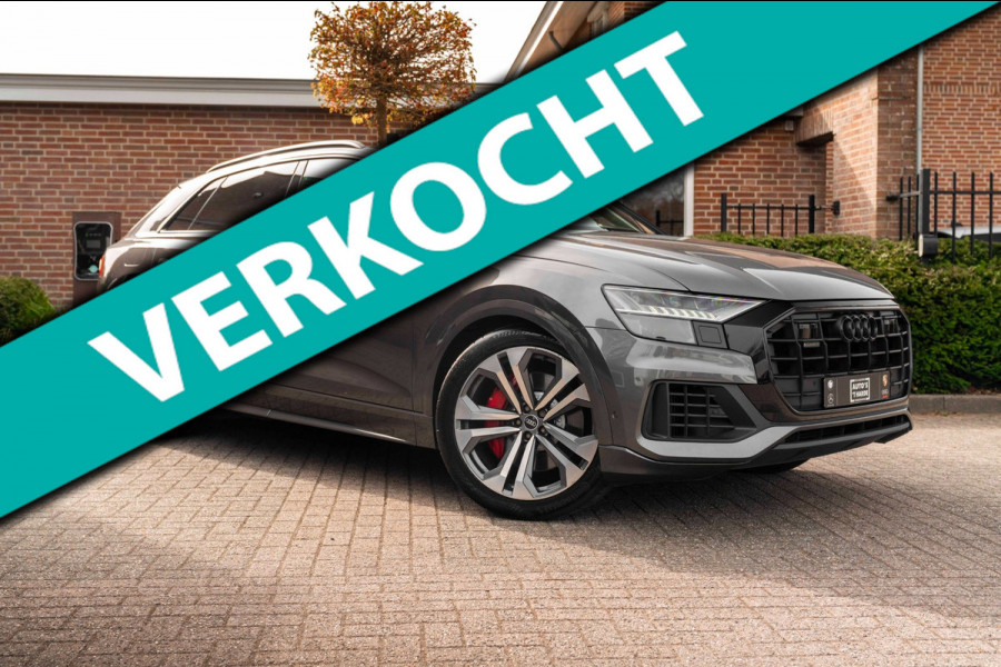 Audi Q8 55 TFSI e Quattro Pro Line S-Line Luchtvering Trekhaak Adaptive LED Matrix 22''