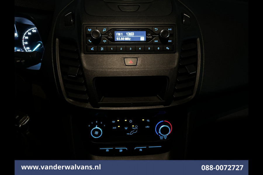 Ford Transit Connect 1.5 EcoBlue L1H1 Euro6 Airco | 3-Zits | Trekhaak | Sidebars | Verwarmde Vooruit Bijrijdersbank