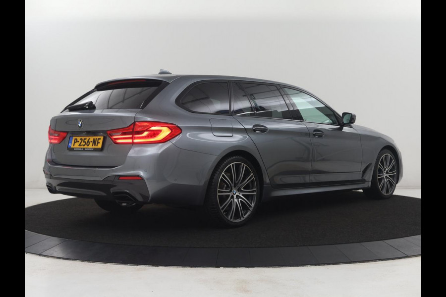BMW 5 Serie Touring 530i xDrive M-sport High Executive | Leder | Camera | Harman/kardon | Park assist | Cruise control | Full LED | Bluetooth | Sfeerverlichting |
