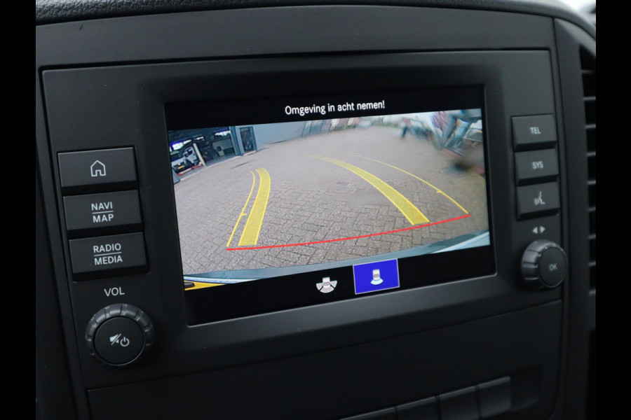 Mercedes-Benz eVito 112 66 kWh SoH 97,6 % AC + DC Snelladen L2 Lang - LM - Camera - 3 Zits - Betimmerd