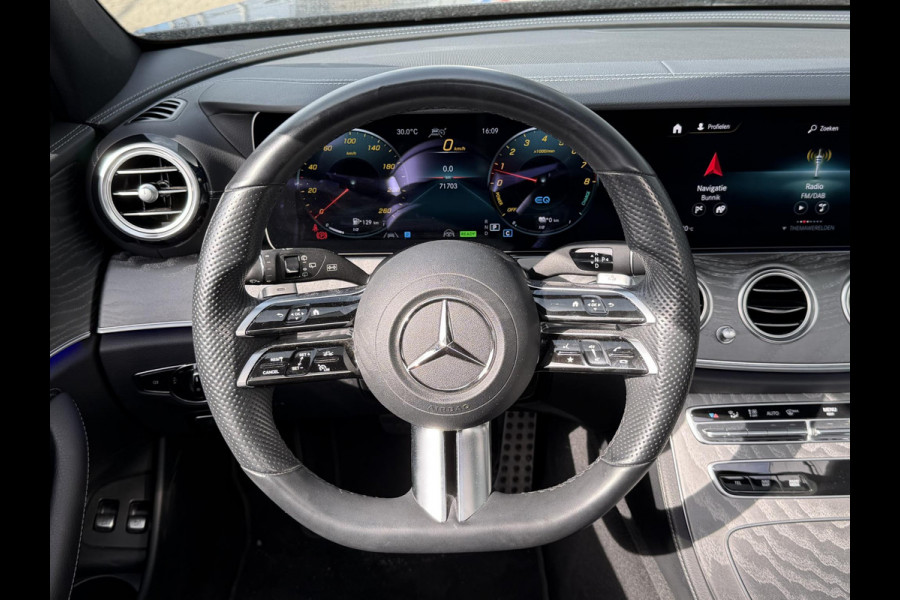 Mercedes-Benz E-Klasse Estate 300 e AMG Line 18"/SOH 93%/Panoramadak/Burmester/Dodehoek/360 camera/Keyless/Elektrische klep/Apple Carplay & Android Auto