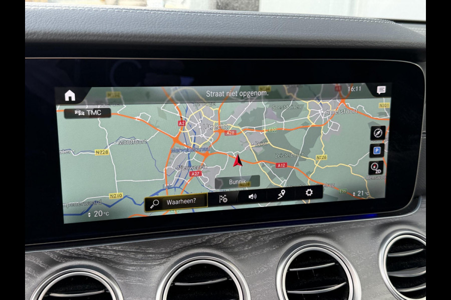Mercedes-Benz E-Klasse Estate 300 e AMG Line 18"/SOH 93%/Panoramadak/Burmester/Dodehoek/360 camera/Keyless/Elektrische klep/Apple Carplay & Android Auto
