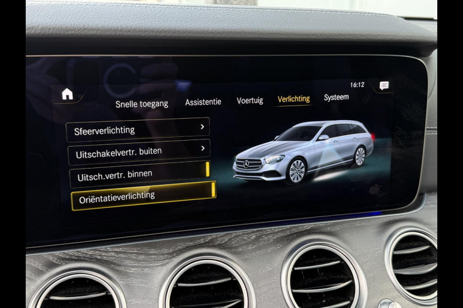 Mercedes-Benz E-Klasse Estate 300 e AMG Line 18"/SOH 93%/Panoramadak/Burmester/Dodehoek/360 camera/Keyless/Elektrische klep/Apple Carplay & Android Auto