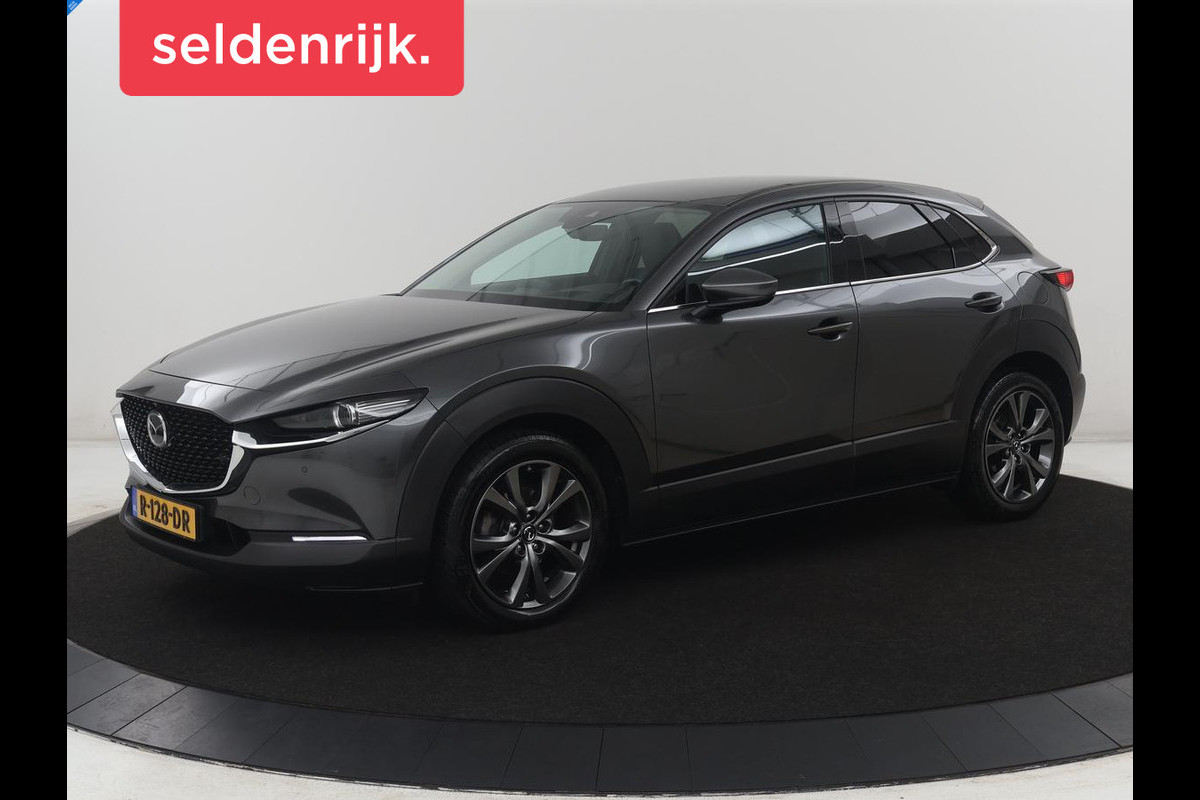 Mazda CX-30 2.0 e-SkyActiv-X M Hybrid Luxury | Trekhaak | Leder | Stuur/stoel verwarming | Adaptive cruise | Head up | 360 camera | Carplay | Climate control | BOSE sound |