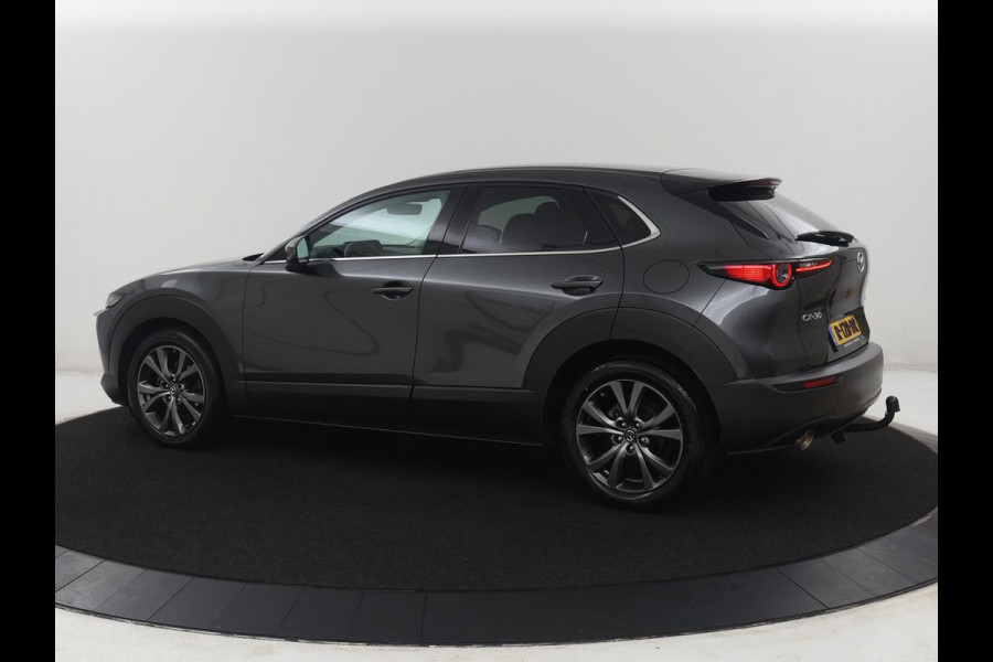 Mazda CX-30 2.0 e-SkyActiv-X M Hybrid Luxury | Trekhaak | Leder | Stuur/stoel verwarming | Adaptive cruise | Head up | 360 camera | Carplay | Climate control | BOSE sound |