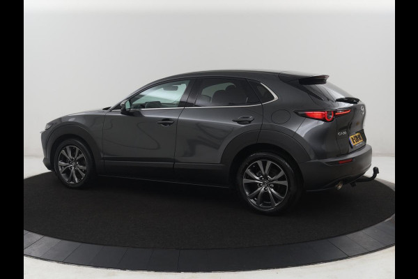 Mazda CX-30 2.0 e-SkyActiv-X M Hybrid Luxury | Trekhaak | Leder | Stuur/stoel verwarming | Adaptive cruise | Head up | 360 camera | Carplay | Climate control | BOSE sound |