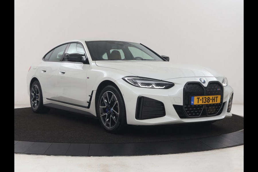 BMW i4 M50 High Executive 84 kWh | SOH 94.5% | Leder | Adaptive cruise | M-Sport stoelen | Head up | 360 camera | Memory | Stuur/stoel verwarming | M-sport stuur |