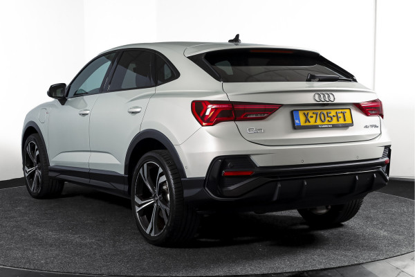 Audi Q3 Sportback 45 TFSI e 245 PK S Edition S-Line Orig. NL | Dig. Cockpit | Cruise | PDC | Camera | NAV+App. Connect | Elek. Klep | ECC | LM 20" |