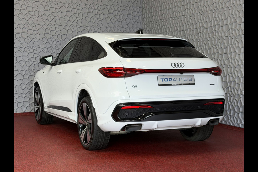 Audi Q5 Sportback 2.0 e-hybrid quattro 299 PK S line | Pass Display | 360.Cam | 100 KM EV | Pano | Matrix | 21"